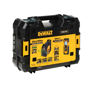 Set Dewalt láser DW088CG + Medidor DWHT77100  + Maletín Dewalt DW0887100-1