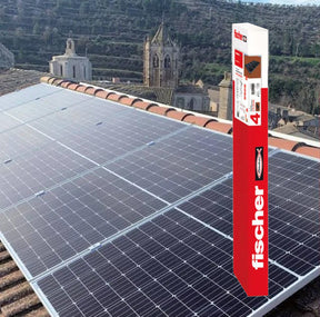 Kit Solar-Fix para Estructura Coplanar 4 módulos Fischer