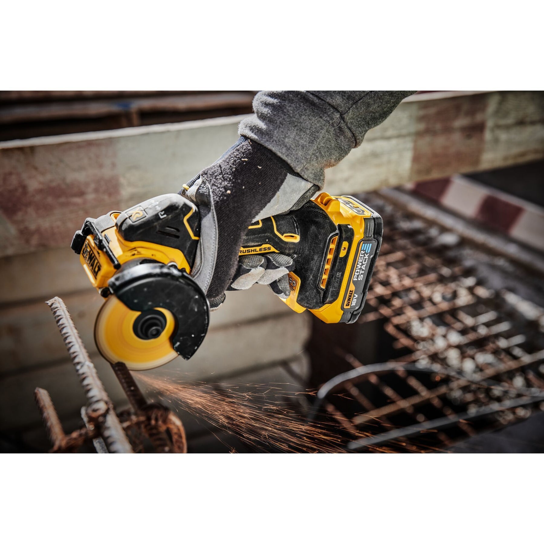 Amoladora Multi-corte sin escobillas 18V 76mm Dewalt DCS438N