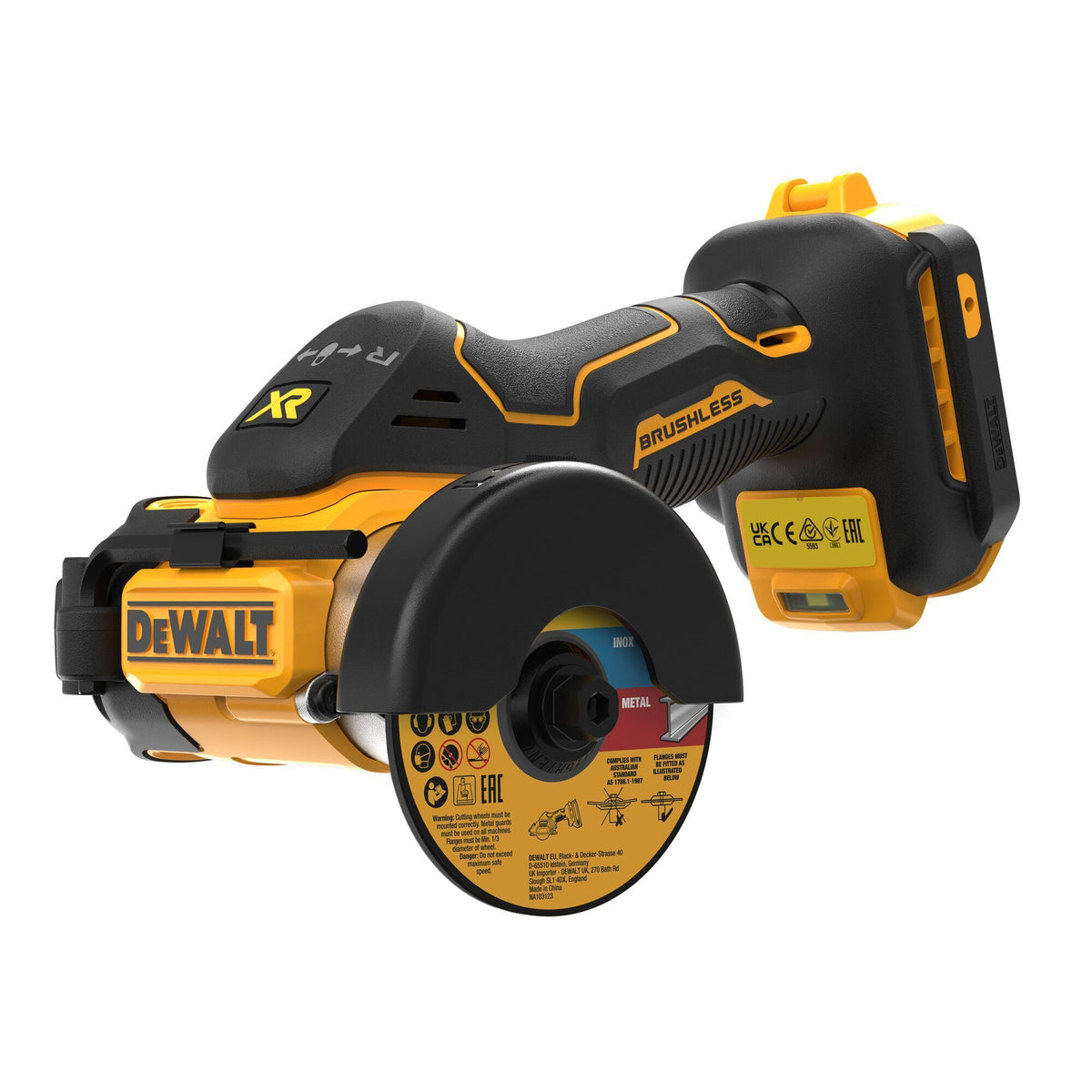 Amoladora Multi-corte sin escobillas 18V 76mm Dewalt DCS438N