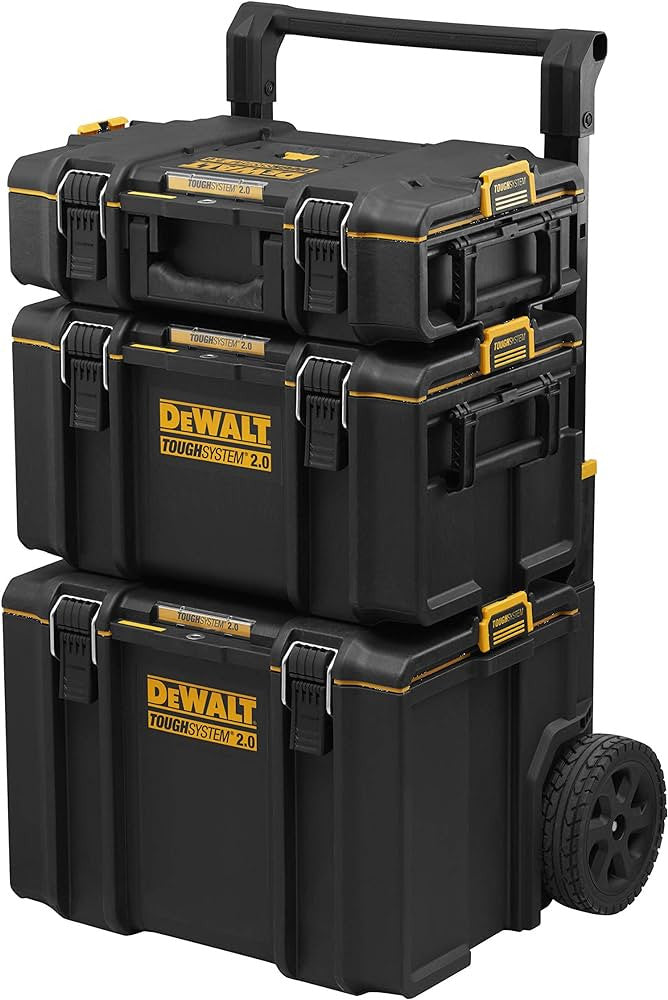 Sistema móvil de almacenamiento con Ruedas TOUGHSYSTEM DS450 + DS300 + DS166 Dewalt DWST83402