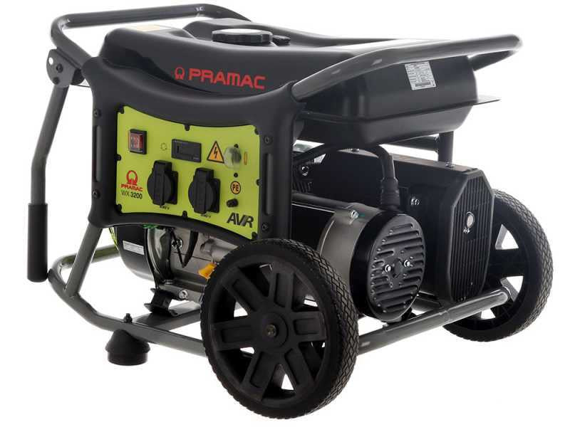 Generador portátil eléctrico Inverter 230V 50Hz WX 3200 Pramac