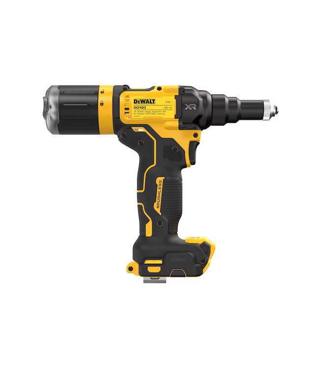 Remachadora sin escobillas 4,8 mm XR 18V Dewalt DCF403NT