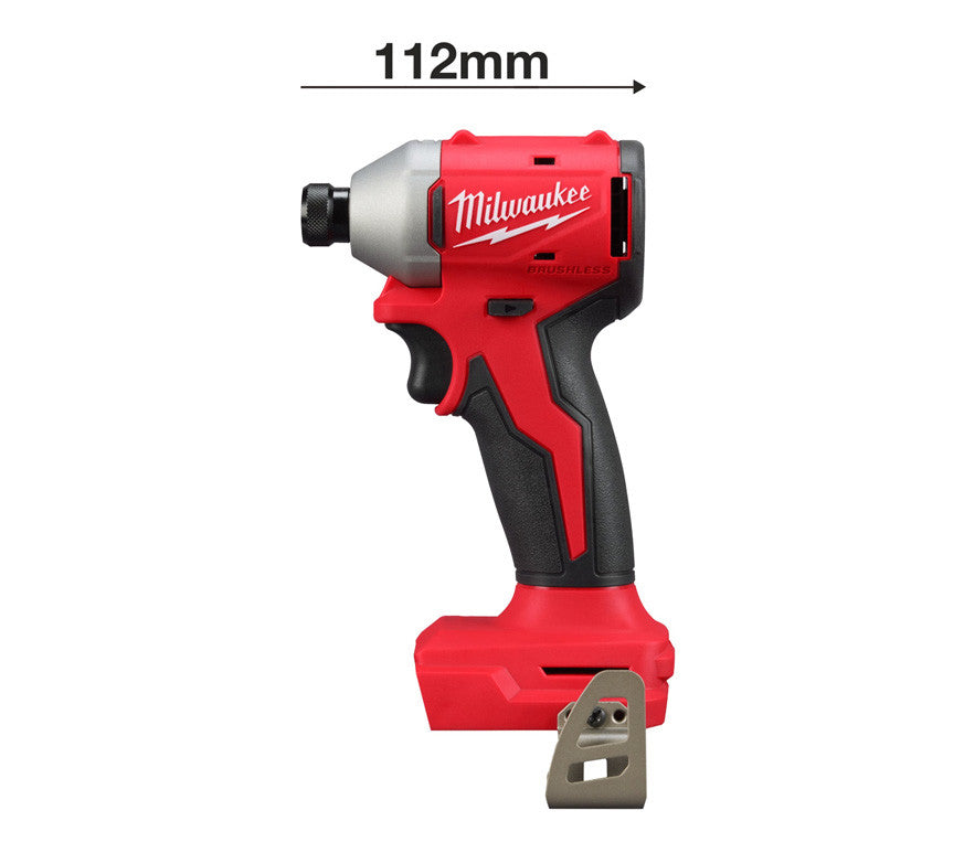 Atornillador de impacto compacto sin escobillas M18 1/4Hex. Milwaukee M18 BLIDRC-0