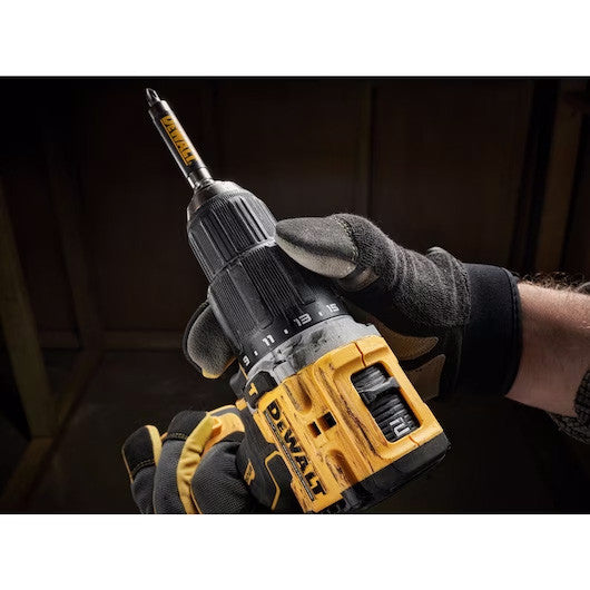 Taladro Percutor XR 18V Edición limitada 100 Años con 2bat 2Ah + Maletín Dewalt DCD100YD2T