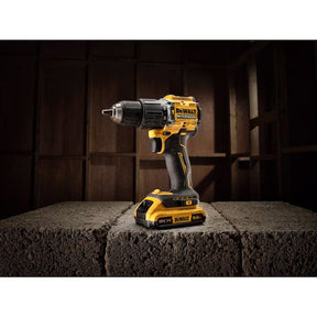 Taladro Percutor XR 18V Edición limitada 100 Años con 2bat 2Ah + Maletín Dewalt DCD100YD2T