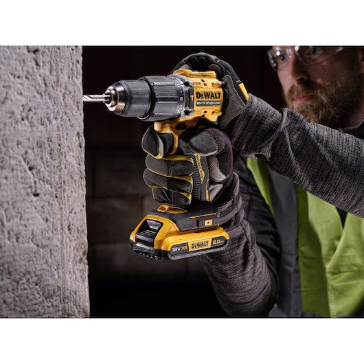 Taladro Percutor XR 18V Edición limitada 100 Años con Maletín Dewalt DCD100YNT