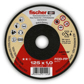 Disco de corte FCD-FP 125x1x22,23 Plus Fischer