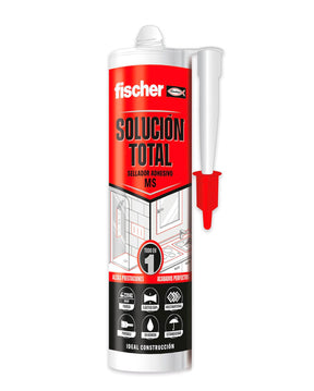 Cartucho Sellante Adhesivo MS Solucion Total 290ml Fischer