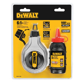 Tiralíneas 30m con tiza roja Dewalt DWHT47408-0