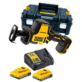 Mini Sierra Sable sin escobillas 18V con 2 baterías 2.0Ah y maletín Dewalt DCS369D2