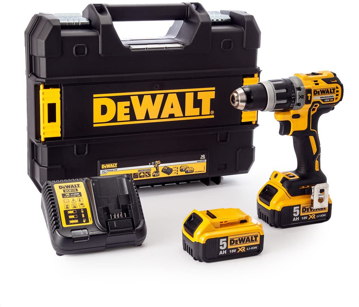 Berbequim sem escovas Dewalt DCD796P2 18V XR