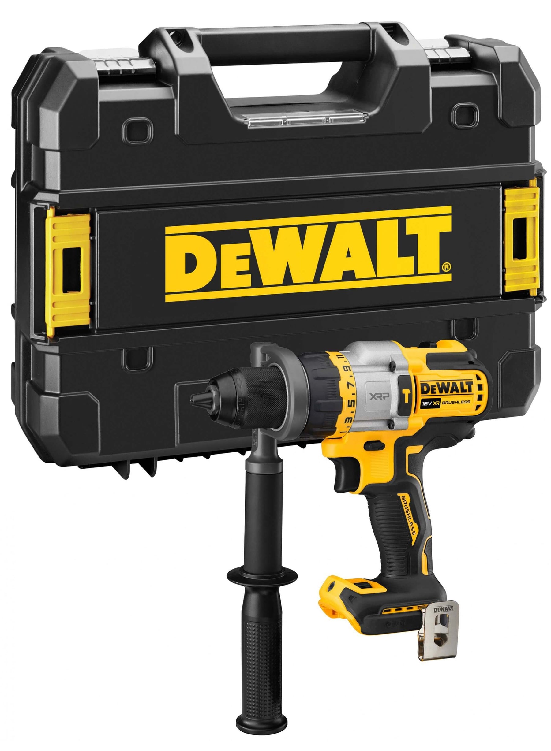 Taladro Percutor sin escobillas 18V 95Nm con maleta Dewalt DCD999NT