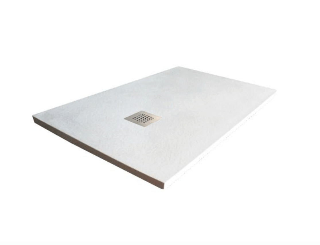 Plato de ducha Premium Textura pizarra natural con Sumidero 80x120cm