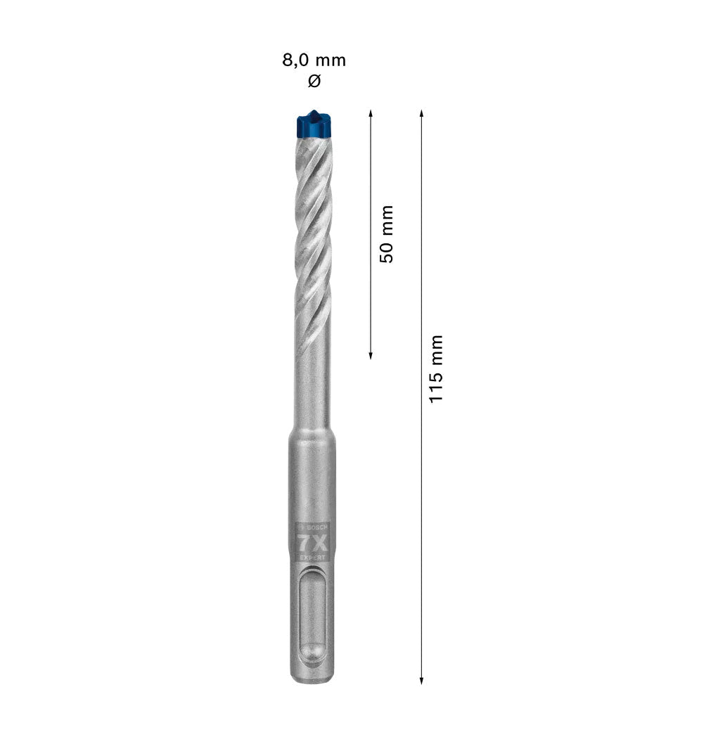 Broca para martillo EXPERT SDS Plus-7X Bosch