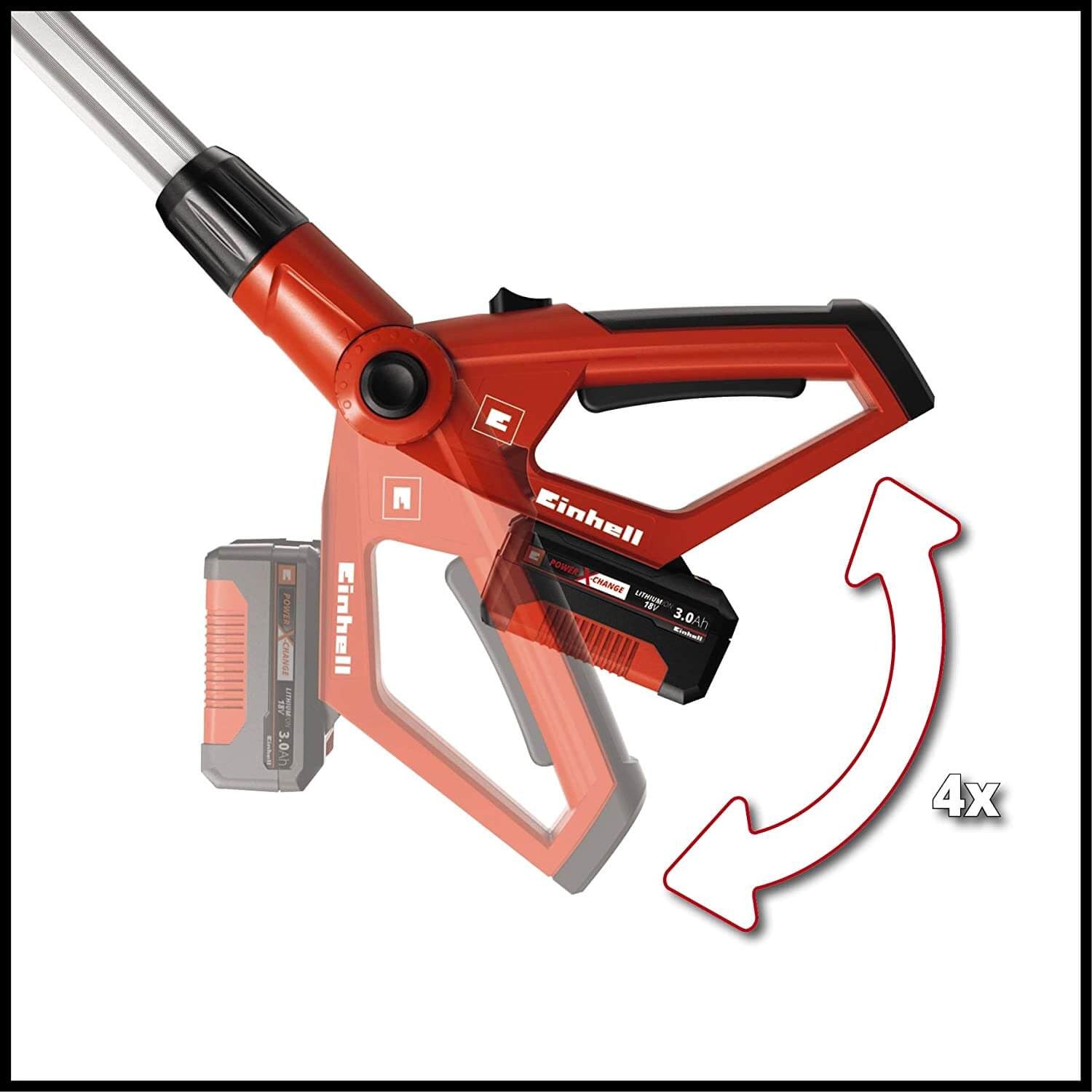 Podadora de Altura a batería 18V Einhell GE-LC 18 Li T-Solo