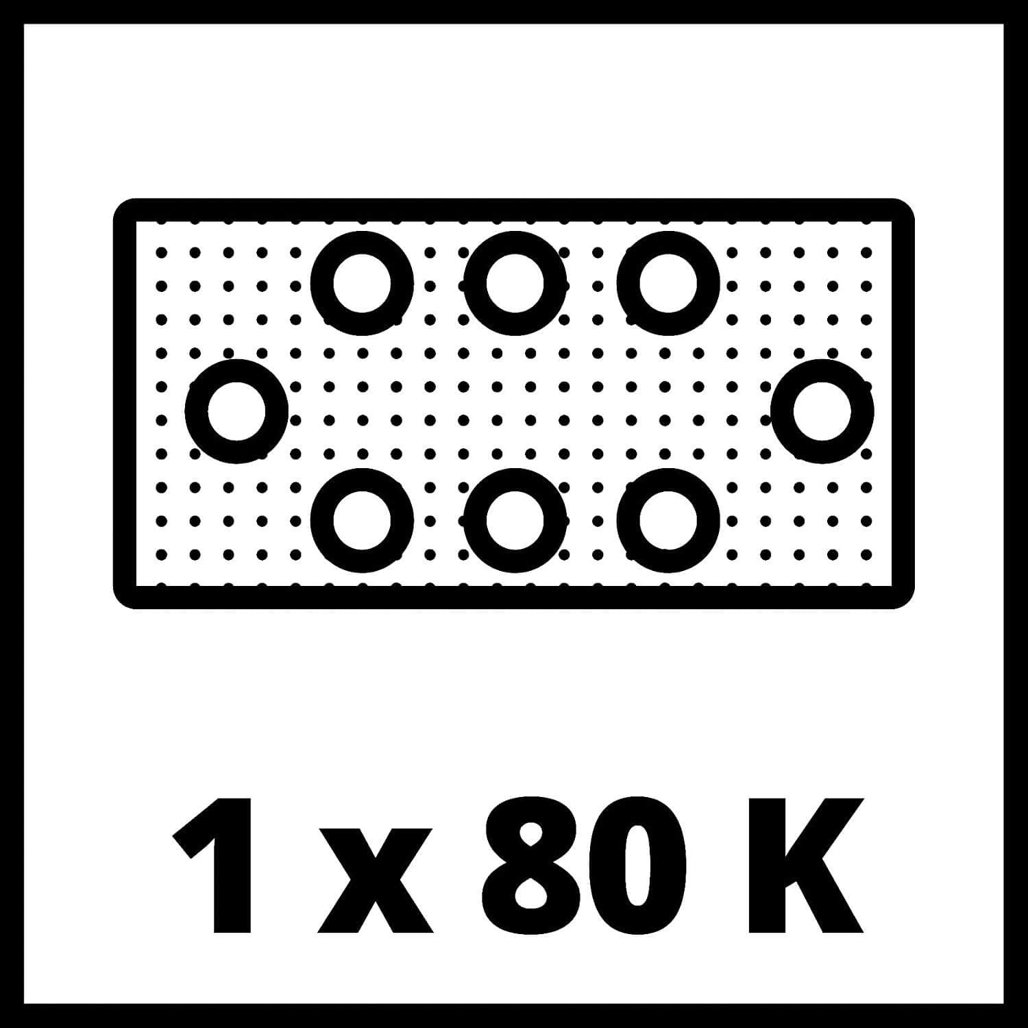 Lijadora Orbital a batería 18V 187x90mm Einhell TC-OS 18/187 Li-Solo