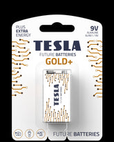 Blister 1 pila Tesla 9V GOLD+ 6LR61