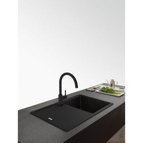 Grifo de cocina Lina XL Swivel Negro Mate Franke 115.0626.019