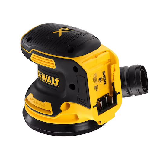 Lijadora Rotorbital sin escobillas XR 18V Ø125mm con maletín Dewalt DCW210NT