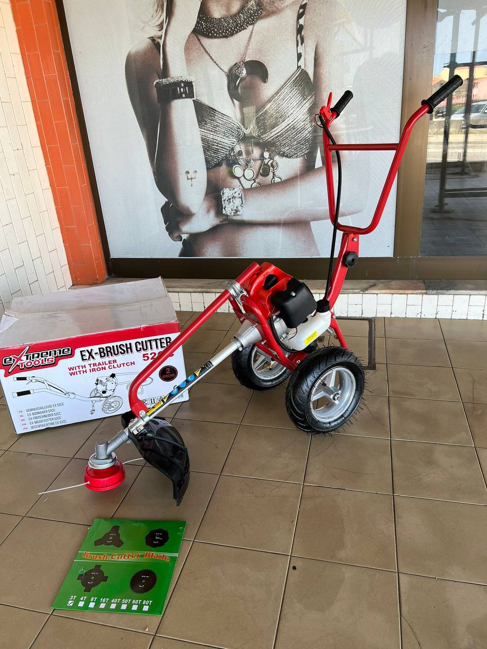 Roçadora Com Rodas 52cc